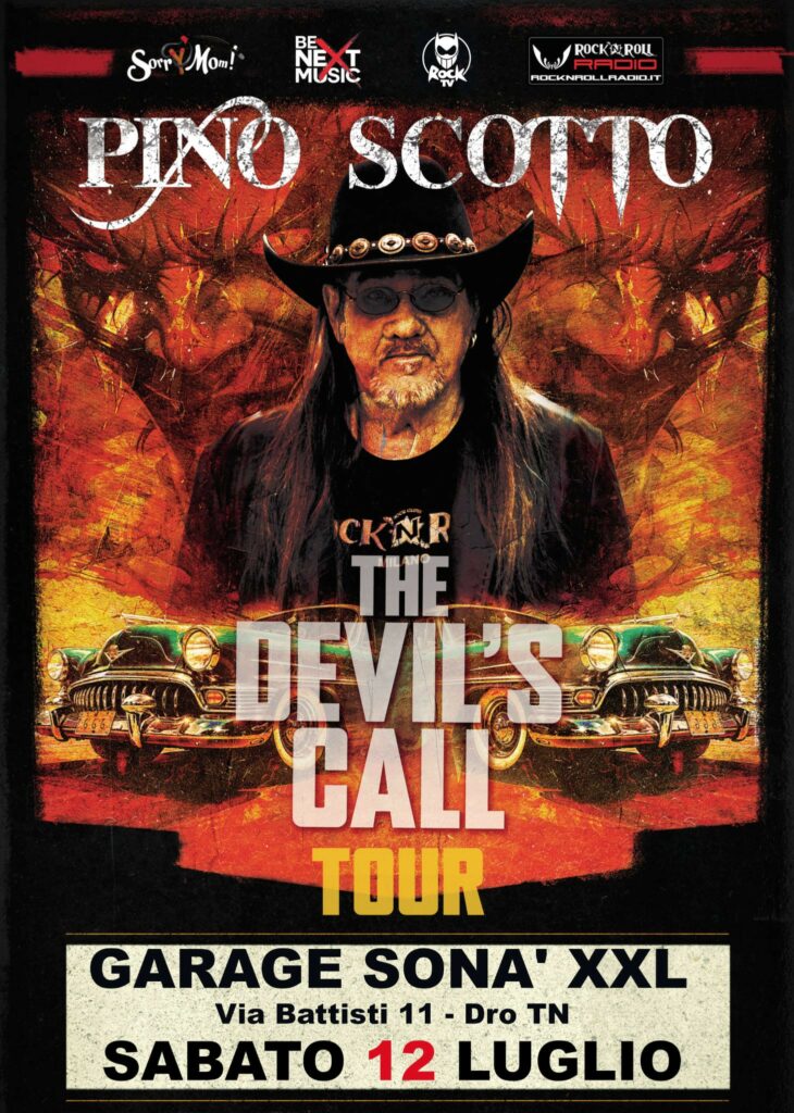 Garage Sonà locandina pino Scotto